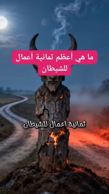 مكيدة جديدة..وقصة جديدة.. وحكاية جديدة.
في حلقة اليوم من&quot;أعمال الشيطان&quot;!

#أعمال_الشيطان #قصة #قصص #حكاية #إبليس #الجن #وساوس #مكائد #وقايات #رقية